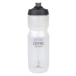 Bidon Zefal Sense Pro 80 Translucide (Gris-Vert) 800 ml (Bouchon Securite Anti-Goutte)