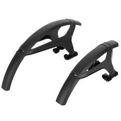 Garde Boue VTT Av+Ar 26-27.5-650B-28-29 Zefal Deflector M65 (Pour Pneu Judsqu'A 2.6")