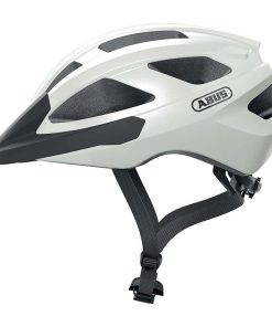 Casque Velo Adulte Abus Route Macator Blanc Perle Taille S (51-55Cm) Reglage Molette