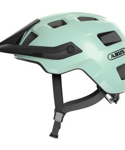 Casque Velo Adulte Abus VTT Motrip Menthe Glacee Taille L (57-61Cm) Reglage Molette