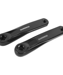 Manivelle Droite + Gauche Vae - E-Bike Shimano Fc-E5010 170mm Noir Jis Pour Moteur Shimano E5000 (Paire)