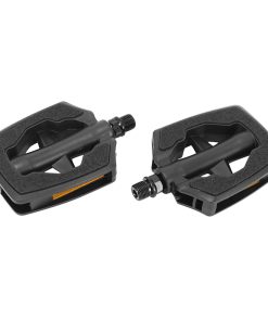 Pedale City Marwi Noir Sp-880 Sandblock Resine Filetage 1-2" (Paire Sur Carte) - Qualite Premium