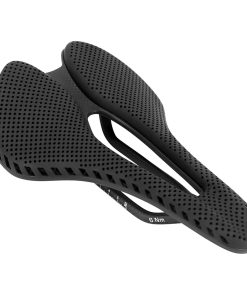 Selle 3D Carbone T800 Noir Ouverte 245X155 Rail Carbone Mat Poids 215G (Poids Max 90Kgs) -Newton-