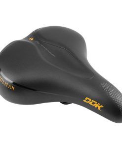Selle City Newton Metropolitan Avec Elastomeres A Memoire de Forme Noir 258X217mm Rail Acier - Poignee Prise En Main -Sdl-