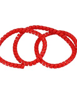 Protege Gaine-Faisceau Electrique Pour Trottinette Type Spirale Rouge 110Cm -Selection Gravity-