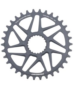 Plateau VTT Direct Mount Boost Pour Shimano Fc-M9100-M9120-M9130 Stronglight Mono Alu Ht3 Gris 34 Dents - 12V.