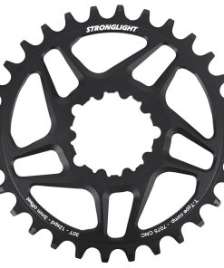 Plateau VTT Direct Mount Pour SRAM Sx-Nx-Gx Stronglight Mono Alu Noir 30 Dents - Epaisseur 3mm 12V.