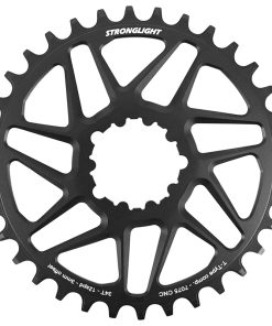 Plateau VTT Direct Mount Pour SRAM Sx-Nx-Gx Stronglight Mono Alu Noir 34 Dents - Epaisseur 3mm 12V.