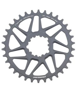 Plateau VTT Direct Mount Pour SRAM X01-Xx1 Stronglight Mono Alu Noir 34 Dents - Epaisseur 3mm 12V.