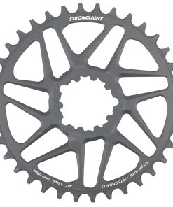 Plateau VTT Direct Mount Pour SRAM X01-Xx1 Stronglight Mono Alu Noir 36 Dents - Epaisseur 3mm 12V.