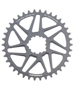Plateau VTT Direct Mount Pour SRAM X01-Xx1 Stronglight Mono Alu Noir 38 Dents - Epaisseur 3mm 12V.