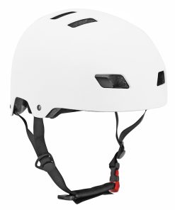 Casque Velo-Trottinette Adulte Urbain-City Cb01 Blanc Taille L Reglage Molette - Selection Gravity-