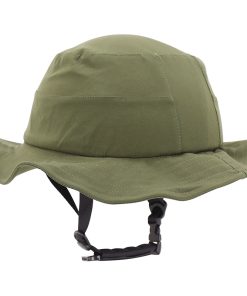 Casque Velo-Trottinette Adulte Urbain-City Cp01 Avec Chapeau Textile Vert Taille M-L Reglage Molette - Selection Gravity-