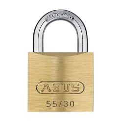 Cadenas A Cle Abus Serie 55-30 Laiton (29X44 - Diam 5mm - Anse 13mm)