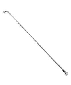 Rayon Inox Argent 2,6mm L168mm Tete Coudee Sapim Avec Ecrous (Vendu A L'Unite)