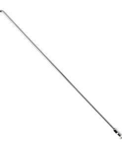 Rayon Inox Argent 2,6mm L210mm Tete Coudee Sapim Avec Ecrous (Vendu A L'Unite)