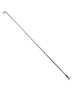 Rayon Inox Argent 2,6mm L215mm Tete Coudee Sapim Avec Ecrous (Vendu A L'Unite)