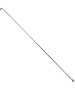 Rayon Inox Argent 2,6mm L275mm Tete Coudee Sapim Avec Ecrous (Vendu A L'Unite)
