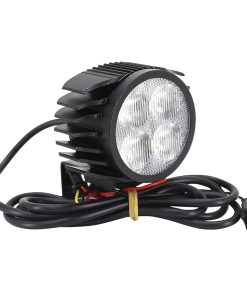 Eclairage-Phare Pour Trottinette Fc1 A Led Compatible Smartgyro-Kugoo Avec Klaxon Integre Noir -Selection Gravity-