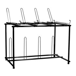 Presentoir de Magasin 8 Velos Sur 2 Niveaux Noir -Bicisupport-