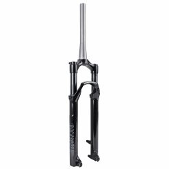 Fourche VTT 27.5 " Rockshox Recon Silver Rl Noir Solo Air Pour Frein A Disque (Cone 39.8mm En Bas) Pivot Conique Lisse 1"1-8-28,6 Exterieur Deb. 100mm - Pour Blocage Rapide