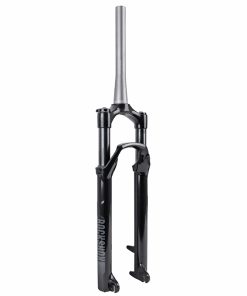 Fourche VTT 27.5 " Rockshox Recon Silver Rl Noir Solo Air Pour Frein A Disque (Cone 39.8mm En Bas) Pivot Conique Lisse 1"1-8-28,6 Exterieur Deb. 100mm - Pour Blocage Rapide
