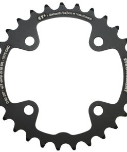 Plateau VTT 4 Branches D.80 Pour SRAM X0-Xx-X9-X7 Stronglight Double 29 Dents Interieur Noir Ct2 10V. - Epaisseur 3.5mm