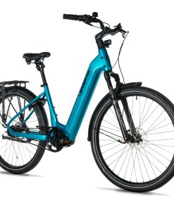 Velo Electrique-Vae City 28 Leader Fox Tertium 2025 Mixte Bleu Clair 8V Shimano Nexus Moteur Central Bafang M420 36V 80Nm Batterie 15Ah (20'' - H50,8Cm - Taille L - Pour Adulte de 178Cm À 185Cm)