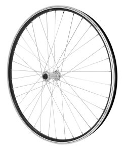 Roue VTT Patin Blocage 27.5" Alu Avant Noir Double Paroi Moyeu 36 Rayons Alu