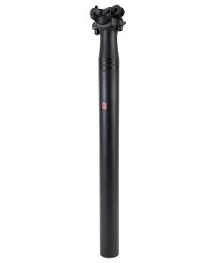 Tige de Selle Route-VTT Ergotec Skalar Aluminium 6061T6 Noir Diam 34.9 mm L 400 mm Recul 0 mm (Homologue Niveau 6)