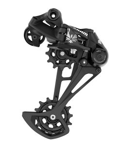 Derailleur VTT Arriere SRAM 12V Nx Eagle Noir Chape Longue Pour Pignon Max 50 Dents (Montage Atelier)