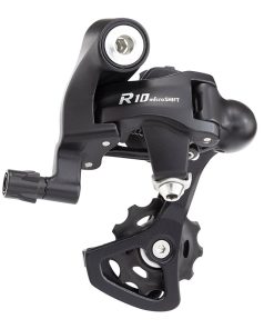 Derailleur Route Arriere Microshift 10V. Chape Courte A Vis Double (Compatible Shimano)