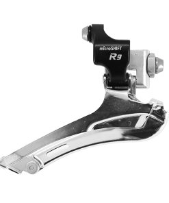 Derailleur Route Avant Microshift 9V. Double A Braser Tirage Bas (Compatible Shimano)
