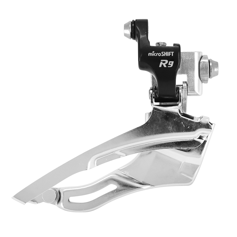 Derailleur Route Avant Microshift 9V. Triple A Braser Tirage Bas (Compatible Shimano)
