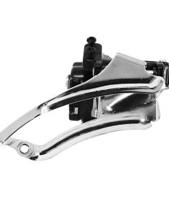 Derailleur VTT Avant Microshift 7-8V. A Collier 34.9 Pour Triple Plateau 42X34X24 Tirage Haut-Bas (Avec Collier Adaptateur 31.8) (Compatible Shimano)