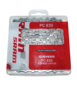 Chaine Velo 7-8V. Route-VTT SRAM Pc-830 Gris 114 Maillons (2.38 - 1-2X3-32")