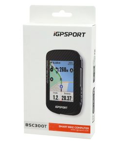 Gps - Compteur Igpsport Bsc300T Couleur Tactile Lcd Lamine - Cartographie - Autonome 20H - Multi Fonction Compatible + Strava Training Peaks et Insta 360