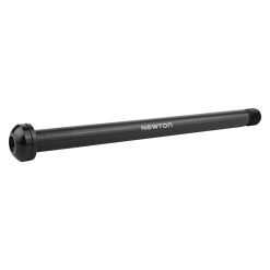 Axe Traversant - Blocage Roue Arriere Filetage M12 X 1.5 mm Pour 12 X 142 Noir Pour Shimano (163.5 mm Hors Butee Dont Filetage 13,5 mm) -Newton-