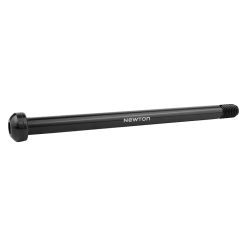 Axe Traversant - Blocage Roue Arriere Filetage M12 X 1.75 mm Noir Pour SRAM (180 mm Hors Butee Dont Filetage 20 mm) -Newton-