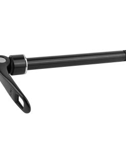 Axe Traversant - Blocage Type Rapide Roue Avant Filetage M12 X 1.5 mm Pour 12 X 100 Noir Pour Shimano (121.5 mm Hors Butee Dont Filetage 13,5 mm) -Newton-