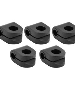 Clip Eurofender En Plastique Noir Pour Fixation Tringle de Garde Boue