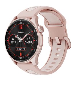 Montre Gps - Compteur Igpsport Lw10 Rose- Calories - Frequence Cardiaque - Sommeil - Notifications et Plus de 45 Algorithmes Sante