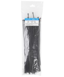Collier de Serrage Nylon Type Rilsan 3,6 X 300mm Noir (Par 100)