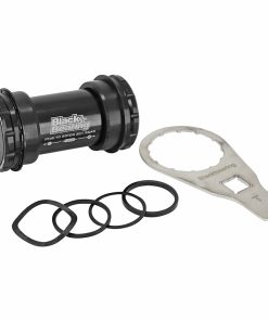 Cuvette Integre Boitier VTT-Route A Emboiter-Pf30 Blackbearing Roulement Ceramique Boite de 68-73 Diam 46 Pour Axe 30mm (Compatible Shimano, SRAM, Truvativ, Rotor, Fsa) -Cle Montage Incluse-