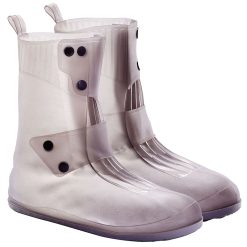 Couvre Chaussure Route-VTT Mottez de Protection Impermeable Transparente 38-39 (Paire)