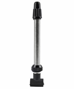Valve de Pneu Tubeless Presta Dt Swiss Route-VTT R6.5 53 mm Alu Argent Obus Demontable (Vendu A L'Unite)