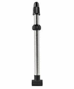 Valve de Pneu Tubeless Presta Dt Swiss Route-VTT R6.5 73 mm Alu Argent Obus Demontable (Vendu A L'Unite)