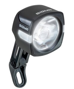 Eclairage Velo Vae - E-Bike Avant Sur Fourche Sigma Eox Fl100 6-60V 100Lux Noir Compatible Fidlock - Pour Voir A 80M