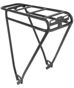Porte Bagage Arriere 28" Leader Fox Noir Compatible Dixon Gent K24 (Panasonic)