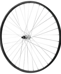 Roue Vtc Patin Blocage 700 - 28" Alu Arriere Moyeu Alu Roue Libre 7-6-5V 36 Rayons Jante 21C -Poids Max 110Kgs-